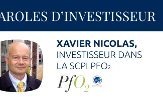 "SCPI PFO2 m’a attiré par sa qualité environnementale" - Interview de Xavier Nicolas